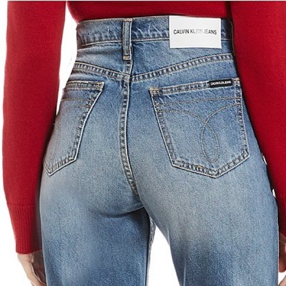 Calvin Klein Jeans Denim - New Calvin Klein High Waist Straight Jeans